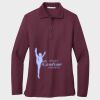 Ladies Silk Touch™ Long Sleeve Polo Thumbnail