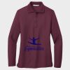 Ladies Silk Touch™ Long Sleeve Polo Thumbnail