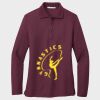 Ladies Silk Touch™ Long Sleeve Polo Thumbnail