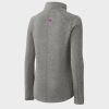 Women's Heather Microfleece Full Zip Jacket Thumbnail