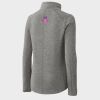 Women's Heather Microfleece Full Zip Jacket Thumbnail