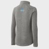 Women's Heather Microfleece Full Zip Jacket Thumbnail