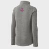Women's Heather Microfleece Full Zip Jacket Thumbnail