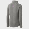 Women's Heather Microfleece Full Zip Jacket Thumbnail