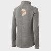 Women's Heather Microfleece Full Zip Jacket Thumbnail