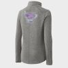 Women's Heather Microfleece Full Zip Jacket Thumbnail