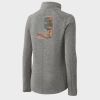 Women's Heather Microfleece Full Zip Jacket Thumbnail