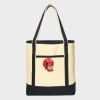 Large Cotton Canvas Tote Thumbnail