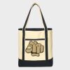 Large Cotton Canvas Tote Thumbnail