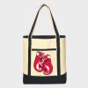 Large Cotton Canvas Tote Thumbnail