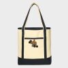 Large Cotton Canvas Tote Thumbnail