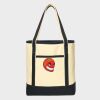 Large Cotton Canvas Tote Thumbnail