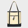 Large Cotton Canvas Tote Thumbnail