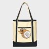 Large Cotton Canvas Tote Thumbnail