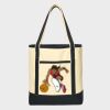 Large Cotton Canvas Tote Thumbnail