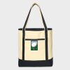 Large Cotton Canvas Tote Thumbnail