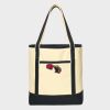 Large Cotton Canvas Tote Thumbnail