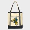 Large Cotton Canvas Tote Thumbnail