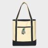 Large Cotton Canvas Tote Thumbnail