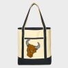 Large Cotton Canvas Tote Thumbnail