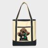 Large Cotton Canvas Tote Thumbnail