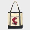 Large Cotton Canvas Tote Thumbnail