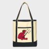 Large Cotton Canvas Tote Thumbnail