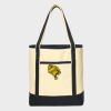 Large Cotton Canvas Tote Thumbnail