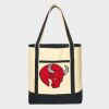 Large Cotton Canvas Tote Thumbnail