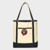 Large Cotton Canvas Tote Thumbnail
