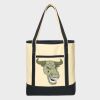 Large Cotton Canvas Tote Thumbnail