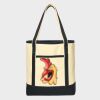 Large Cotton Canvas Tote Thumbnail