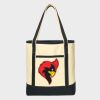 Large Cotton Canvas Tote Thumbnail