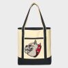Large Cotton Canvas Tote Thumbnail