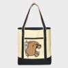 Large Cotton Canvas Tote Thumbnail