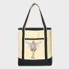 Large Cotton Canvas Tote Thumbnail