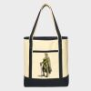 Large Cotton Canvas Tote Thumbnail