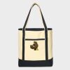 Large Cotton Canvas Tote Thumbnail