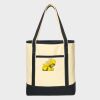 Large Cotton Canvas Tote Thumbnail