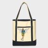 Large Cotton Canvas Tote Thumbnail