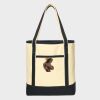Large Cotton Canvas Tote Thumbnail