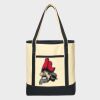 Large Cotton Canvas Tote Thumbnail