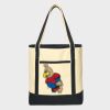 Large Cotton Canvas Tote Thumbnail