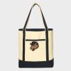 Large Cotton Canvas Tote Thumbnail