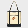Large Cotton Canvas Tote Thumbnail