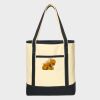 Large Cotton Canvas Tote Thumbnail