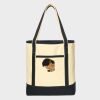 Large Cotton Canvas Tote Thumbnail