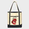 Large Cotton Canvas Tote Thumbnail