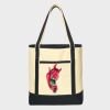 Large Cotton Canvas Tote Thumbnail