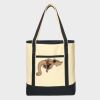 Large Cotton Canvas Tote Thumbnail